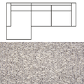 Ascot bouclé
