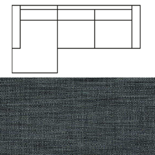 Klädsel till Divansoffa Tyg Avena