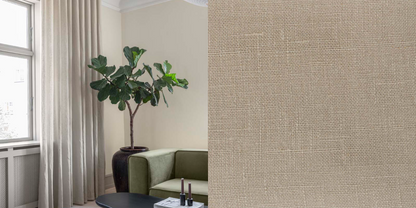 100% Linnegardin Pure Linen (Semi-transparent) Wave