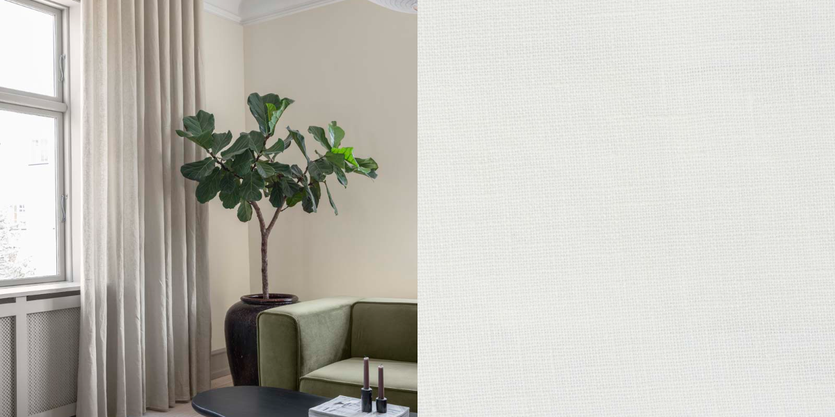 100% Linnegardin Pure Linen (Semi-transparent) Wave