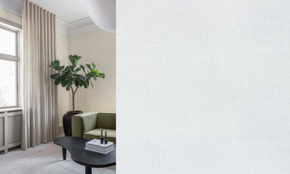 100% Linnegardin Mörkläggande Pure Linen (Fodrad) Veckband