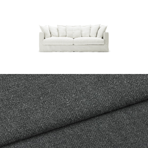 Klädsel till soffa Decotique Le Grand Air 3-sits Tyg Angola bouclé