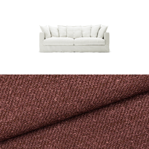 Klädsel till soffa Decotique Le Grand Air 3-sits Tyg Angola bouclé