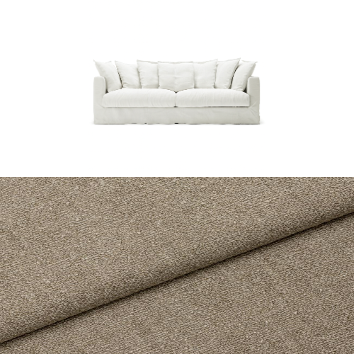 Klädsel till soffa Decotique Le Grand Air 3-sits Tyg Angola bouclé