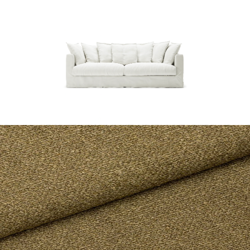 Klädsel till soffa Decotique Le Grand Air 3-sits Tyg Angola bouclé