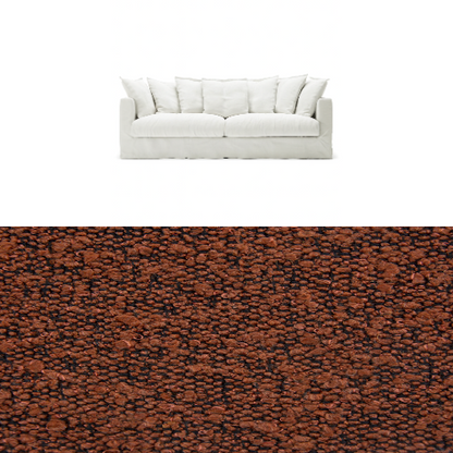 Klädsel till soffa Decotique Le Grand Air 3-sits Tyg Ascot bouclé