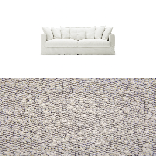 Klädsel till soffa Decotique Le Grand Air 3-sits Tyg Ascot bouclé