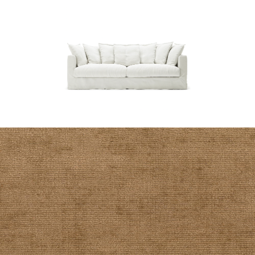 Klädsel till soffa Decotique Le Grand Air 3-sits Tyg Belfast