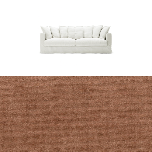 Klädsel till soffa Decotique Le Grand Air 3-sits Tyg Belfast