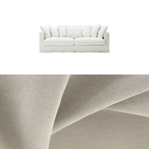 Klädsel till soffa Decotique Le Grand Air 3-sits Tyg Geneva