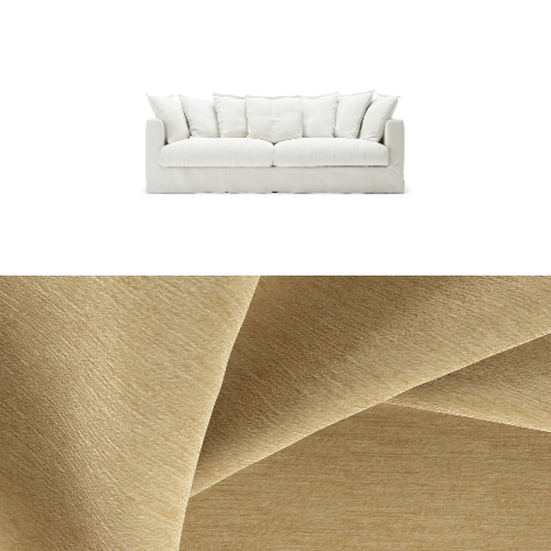 Klädsel till soffa Decotique Le Grand Air 3-sits Tyg Geneva