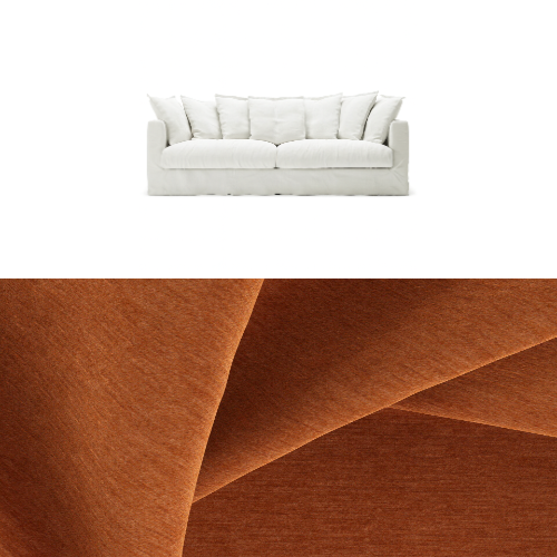 Klädsel till soffa Decotique Le Grand Air 3-sits Tyg Geneva