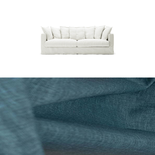 Klädsel till soffa Decotique Le Grand Air 3-sits Tyg Lido