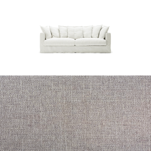 Klädsel till soffa Decotique Le Grand Air 3-sits Tyg Linea