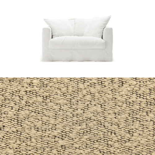 Klädsel till soffa Decotique Le Grand Air Fåtölj Tyg Ascot bouclé