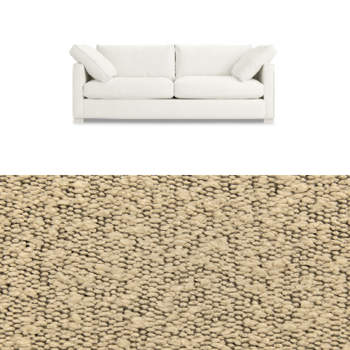 Klädsel till Eilersen Stockholm Tyg Ascot bouclé