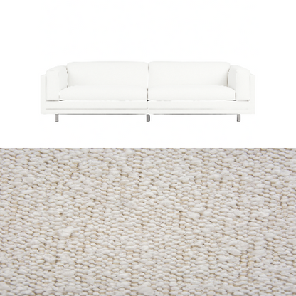 Klädsel till Eilersen Tub 2-Sektioner Tyg Ascot bouclé