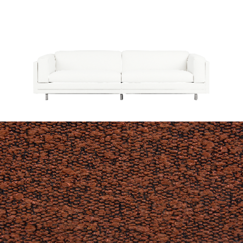 Klädsel till Eilersen Tub 2-Sektioner Tyg Ascot bouclé