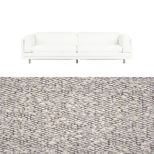 Klädsel till Eilersen Tub 2-Sektioner Tyg Ascot bouclé