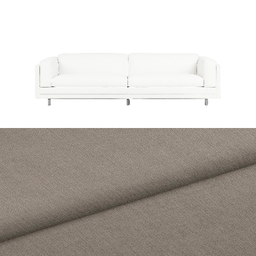 Klädsel till Eilersen Tub 2-Sektioner Tyg Fortis