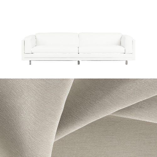 Klädsel till Eilersen Tub 2-Sektioner Tyg Geneva