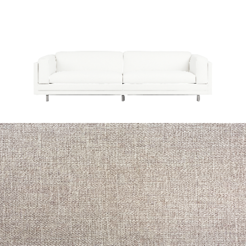 Klädsel till Eilersen Tub 2-Sektioner Tyg Linea