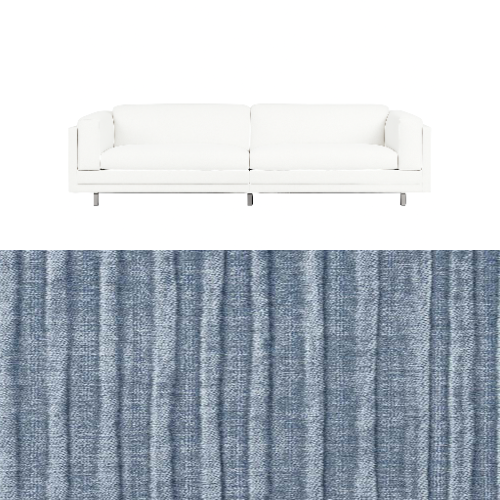 Klädsel till Eilersen Tub 2-Sektioner Tyg Vamos