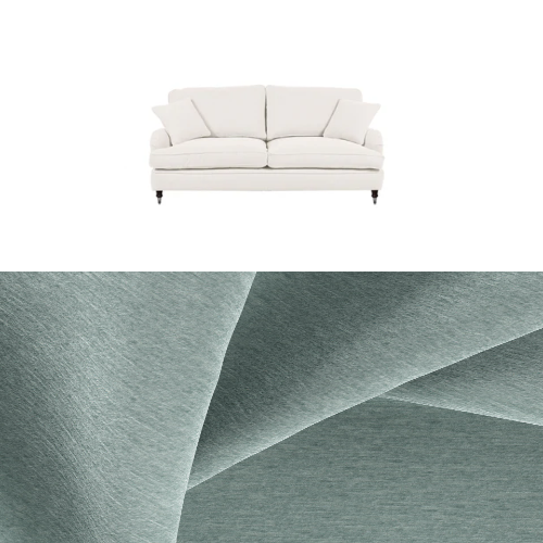 Klädsel till soffa Englesson Howard 2-sits rak Tyg Geneva