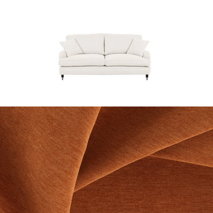 Klädsel till soffa Englesson Howard 2-sits rak Tyg Geneva