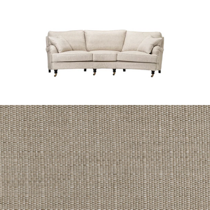 Klädsel till soffa Englesson Howard 3.5-sits medium svängd Tyg Babel
