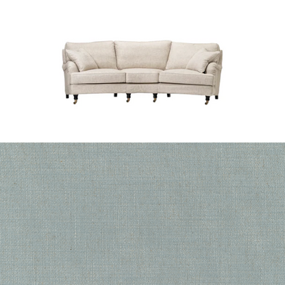 Klädsel till soffa Englesson Howard 3.5-sits medium svängd Tyg Chloe