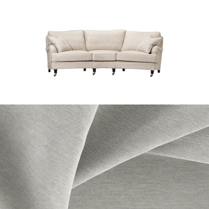 Klädsel till soffa Englesson Howard 3.5-sits medium svängd Tyg Geneva