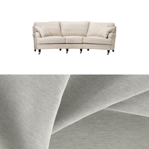 Klädsel till soffa Englesson Howard 3.5-sits medium svängd Tyg Geneva