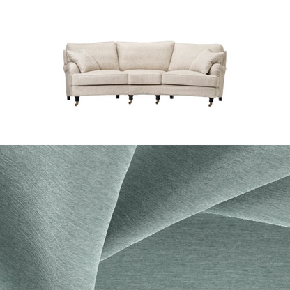 Klädsel till soffa Englesson Howard 3.5-sits medium svängd Tyg Geneva