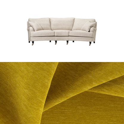 Klädsel till soffa Englesson Howard 3.5-sits medium svängd Tyg Geneva