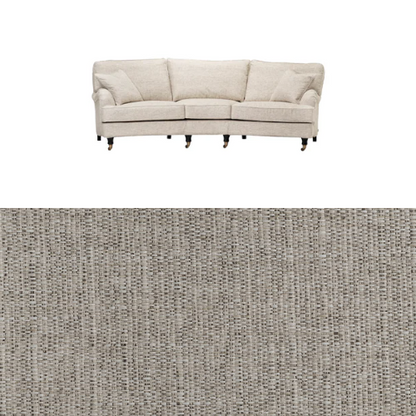 Klädsel till soffa Englesson Howard 3.5-sits svängd Tyg Babel