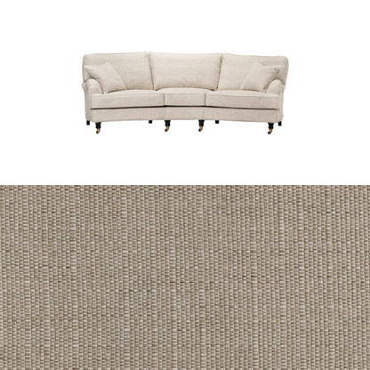 Klädsel till soffa Englesson Howard 3.5-sits svängd Tyg Babel