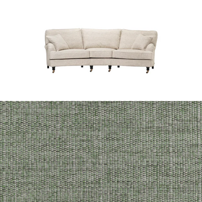 Klädsel till soffa Englesson Howard 3.5-sits svängd Tyg Babel