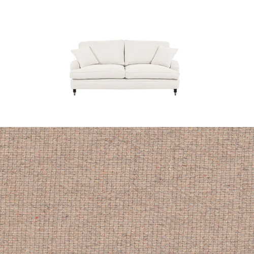 Klädsel till soffa Englesson Howard 2-sits rak Tyg Denver