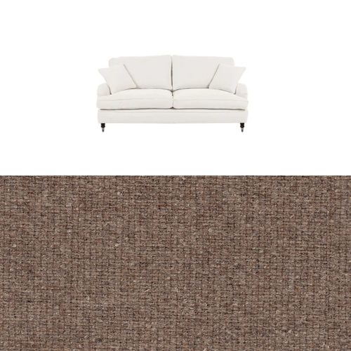 Klädsel till soffa Englesson Howard 2-sits rak Tyg Denver