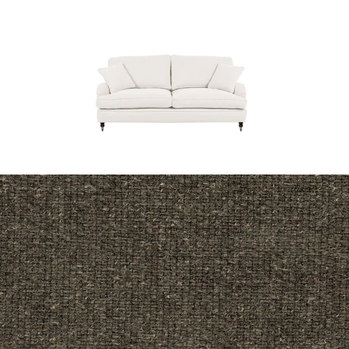 Klädsel till soffa Englesson Howard 2-sits rak Tyg Denver