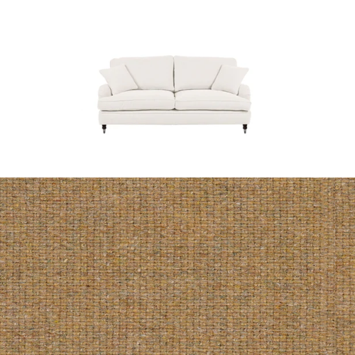 Klädsel till soffa Englesson Howard 2-sits rak Tyg Denver