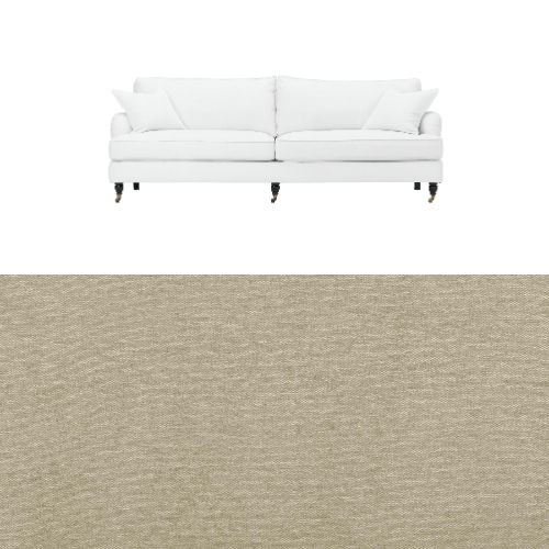 Klädsel till soffa Englesson Howard 3.5-sits medium rak Tyg Vesper