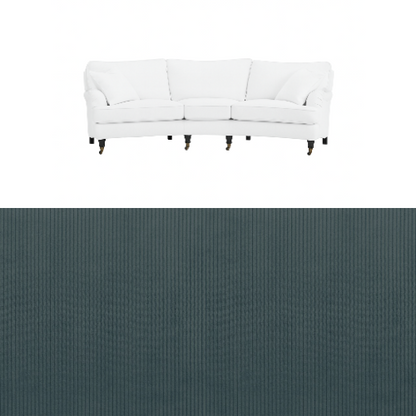 Klädsel till soffa Englesson Howard 3.5-sits medium svängd Tyg Arrow