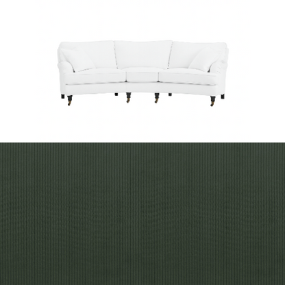 Klädsel till soffa Englesson Howard 3.5-sits medium svängd Tyg Arrow