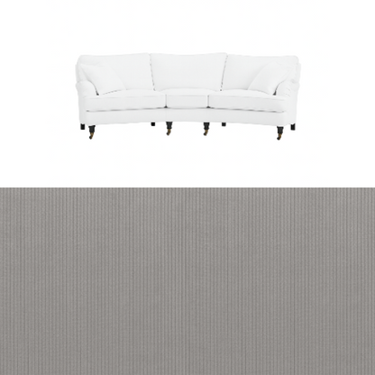 Klädsel till soffa Englesson Howard 3.5-sits medium svängd Tyg Arrow