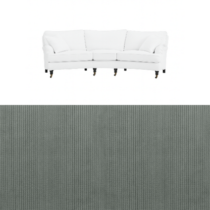 Klädsel till soffa Englesson Howard 3.5-sits medium svängd Tyg Arrow