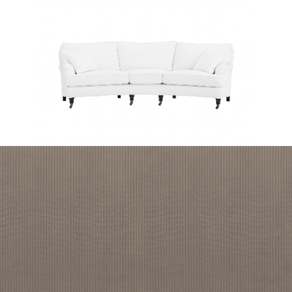 Klädsel till soffa Englesson Howard 3.5-sits medium svängd Tyg Arrow