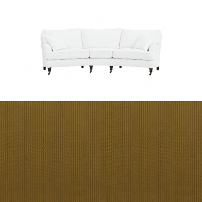 Klädsel till soffa Englesson Howard 3.5-sits medium svängd Tyg Arrow