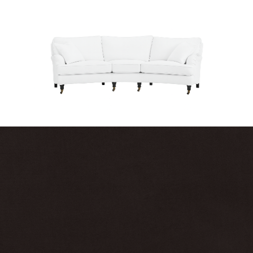 Klädsel till soffa Englesson Howard 3.5-sits medium svängd Tyg Avelina